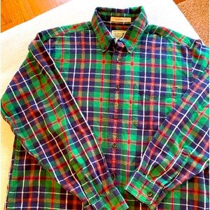 LL Bean flannel men’s medium